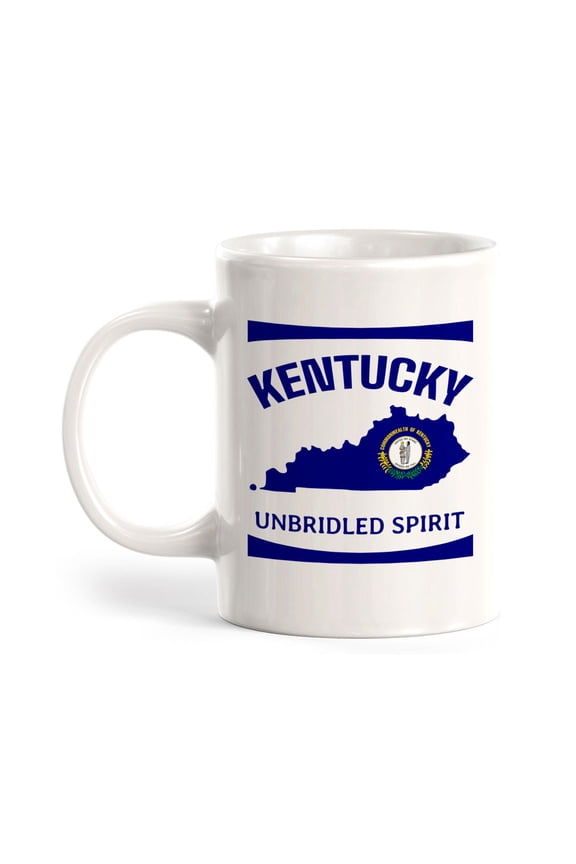 Kentucky: Unbridled Spirit 11oz Plastic Coffee Mug | State Pride Collection