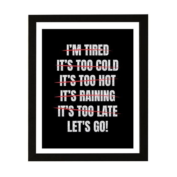 Designs ByLITA Let's Go!, 8 x 10 Wall Print (Unframed)