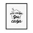 thumbnail image 1 of Designs ByLITA Mi Casa Su Casa 11 x 14 UNFRAMED Print Cute Typography Wall Art, 1 of 3