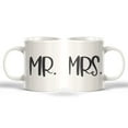 thumbnail image 1 of Designs ByLITA Mr. & Mrs. (2 Pack) 11oz Plastic Coffee Mug, 1 of 2
