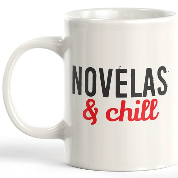 Designs ByLITA Novelas & Chill 11oz Plastic Coffee Mug