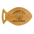 thumbnail image 1 of Designs ByLITA Perfectly Sea-soned 14 x 8.5" Fish Shape Cutting Board | Kitchen Chopping Board, 1 of 6