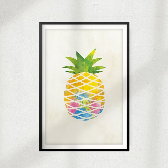 Designs ByLITA Pineapple 5 x 7 UNFRAMED Print Home Décor, Kitchen Wall Art