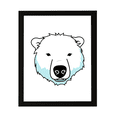 thumbnail image 1 of Designs ByLITA Polar Bear, 5 x 7 Wall Print Animals (Unframed) | Family Presents | Bedroom | Stylish Kindergarten Decor, 1 of 4