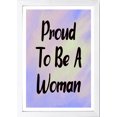 thumbnail image 1 of Designs ByLITA Proud To Be A Woman, 8 x 10 White Wall Print (Framed) | Home Decor, 1 of 6