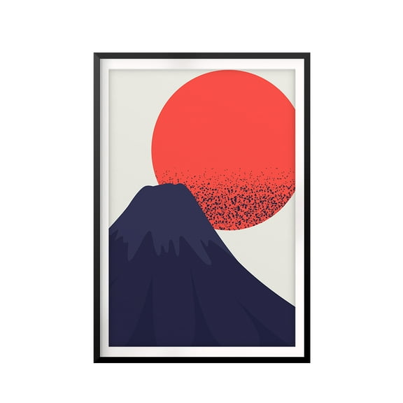 Designs ByLITA Rising Sun 8 x 10 UNFRAMED Print Scenary Wall Art