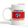thumbnail image 1 of Designs ByLITA Tennessee: Volunteer State 11oz Ceramic Coffee Mug| States Flag Collection Mug, 1 of 3