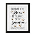 thumbnail image 1 of Designs ByLITA The Sound of The Bees Is The Voice Of The Garden, 8 x 10 Black Wall Print (Framed) | Home Decor, 1 of 7