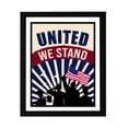 thumbnail image 1 of Designs ByLITA United We Stand, 11 x 14 Black Wall Print (Framed) | USA Patriotic Decoration, 1 of 6