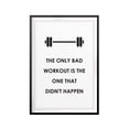 thumbnail image 1 of Designs ByLITA Workout Inspiration 5 x 7 UNFRAMED Print Workout Motivation Wall Art, 1 of 2