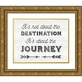 thumbnail image 1 of Designs, CAD 18x15 Gold Ornate Wood Framed with Double Matting Museum Art Print Titled - Destination, 1 of 4