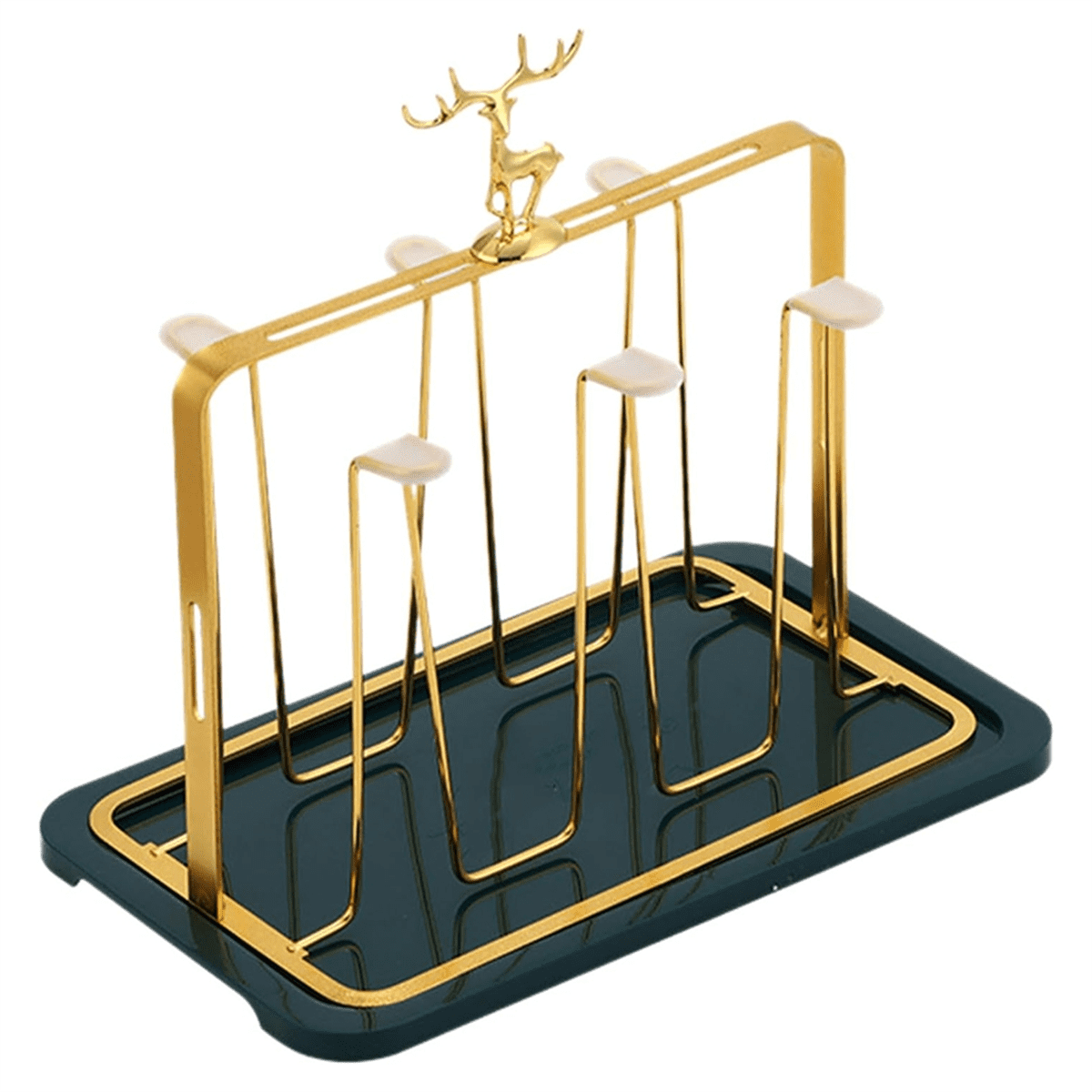 Designs Drainer Stand, Glass Cup Holder with Drainage Functional Dining ...