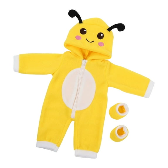 Designs Romper Suit For Reborns Dolls 17Inch Doll Clothing Machine Washable Polyester Fabric Girl Dolls Accessory