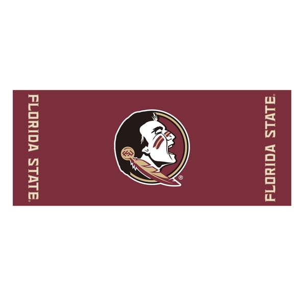 Kwik-Covers 2-Pack Collegiate 8’ Fitted Rectangular Plastic Cover for Table (96” x 30”) – Florida State University (maroon)