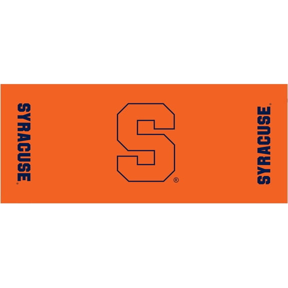 Kwik-Covers Collegiate 6 ft Fitted Rectangular Plastic Cover for Table (72” x 30”) - 2 Pack, Syracuse University (orange)