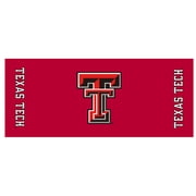 Kwik-Covers Collegiate 6 ft Fitted Rectangular Plastic Cover for Table 72  x 30  - 2 Pack, Texas Tech University red