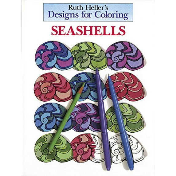 Pre-Owned Designs for Coloring: Seashells (Paperback) 0448031442 9780448031446