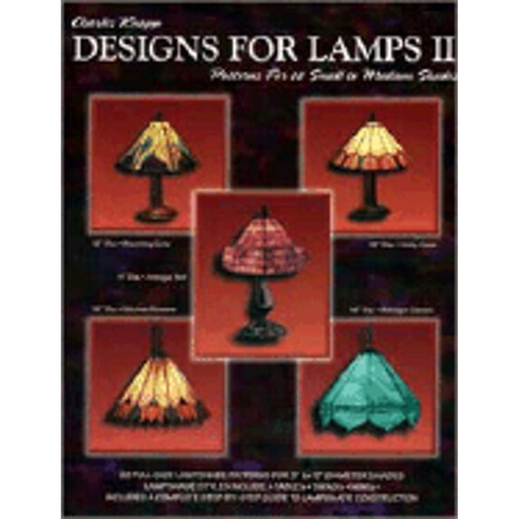 Pre-Owned Designs for Lamps II: Patterns 22 Small to Medium Shades (Paperback 9780919985230) by Charles Knapp