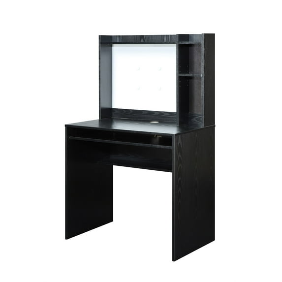 Designs2Go Student Desk with Magnetic Bulletin Board, Shelves, and Keyboard Tray - Perfect for Students, Home Offices, and Dorms