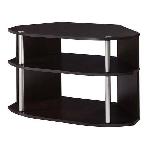 Designs2Go Swivel TV Stand, Espresso - 31.5 x 15.75 x 20 in.