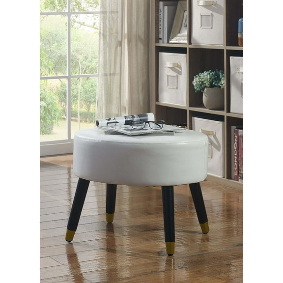 Designs4Comfort Mid Century Ottoman Stool
