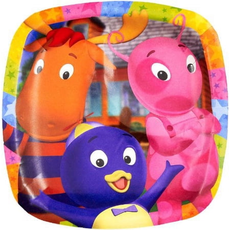 Designware Backyardigans Small Paper Pocket Plates (8ct)