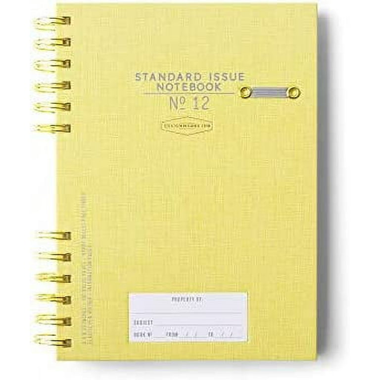 Designworks Ink Standard Issue No. 12 Yellow Undated Planner 