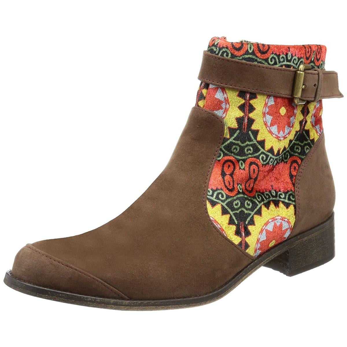 Buy Desigual Womens Brown Riding Ankle Boot at Ubuy Jordan