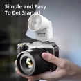 thumbnail image 1 of Desiontal F02/F03 Mini Camera Flash, GN8 Speedlight with 97 CRI, Type-C Rechargeable, 300mAh, 49g Ultra-Compact for Mirrorless Cameras, 1 of 8