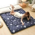 thumbnail image 1 of Lovote 4" Thick Floor Mattress - Japanese Futon Tatami Pad, Roll-Up Sleeping Mat for Guest/Bedroom, 1 of 7