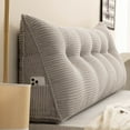 thumbnail image 1 of Lovote Large Headboard Pillow - Removable Cover | 100% Cotton Filling | Bolster for Daybed & Sofa, 1 of 7