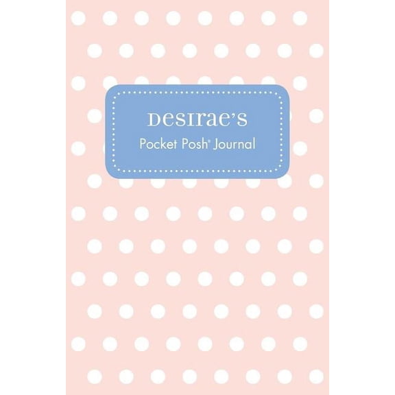 Desirae's Pocket Posh Journal, Polka Dot, (Paperback)