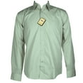 thumbnail image 1 of Desire Collection Men's Long Sleeve Classic Fit Pocket Dress Shirt Mint L, 1 of 17