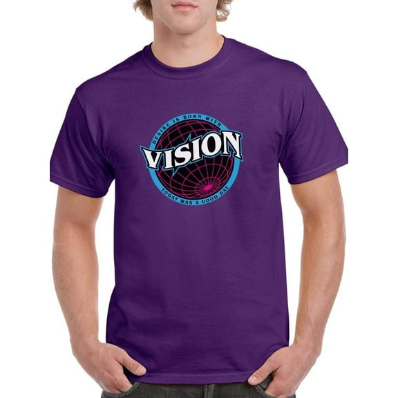 Desire Is Born With Vision T-Shirt Men -Image by Shutterstock, Male XX-Large