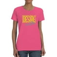 thumbnail image 1 of Desire Of Self Destruction Shaped T-Shirt Women -Image by Shutterstock, Female Small, 1 of 4