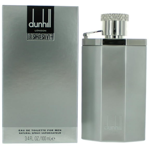 Desire Silver by Alfred Dunhill, 3.4oz Eau De Toilette Spray for Men