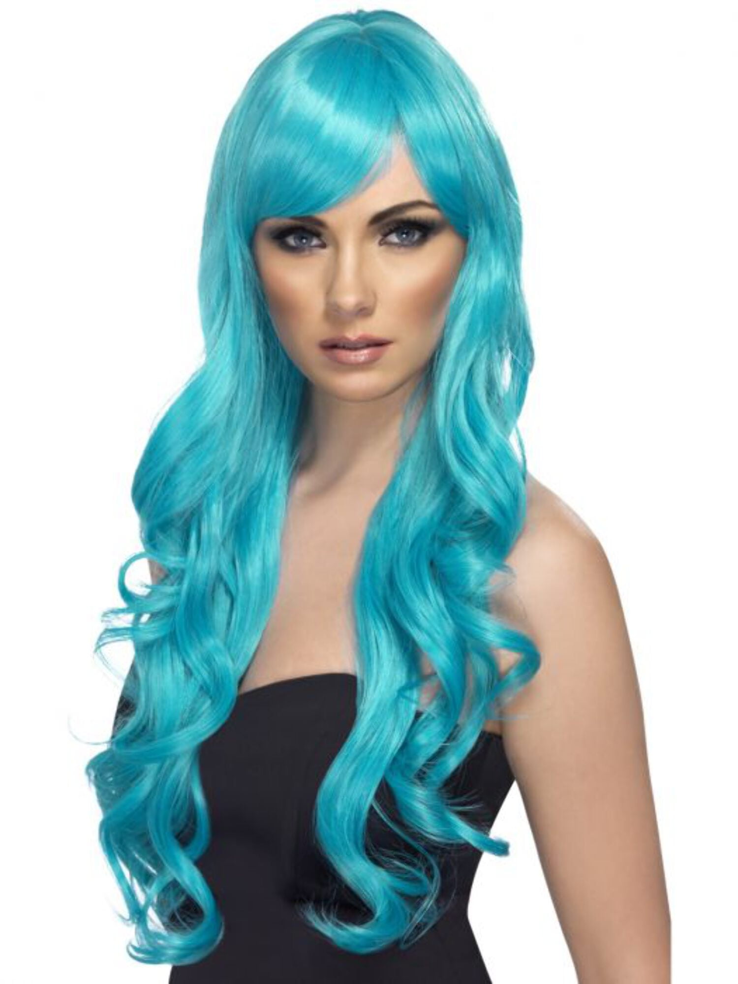 Desire Wig Adult Aqua Desire Wig Adult Aqua