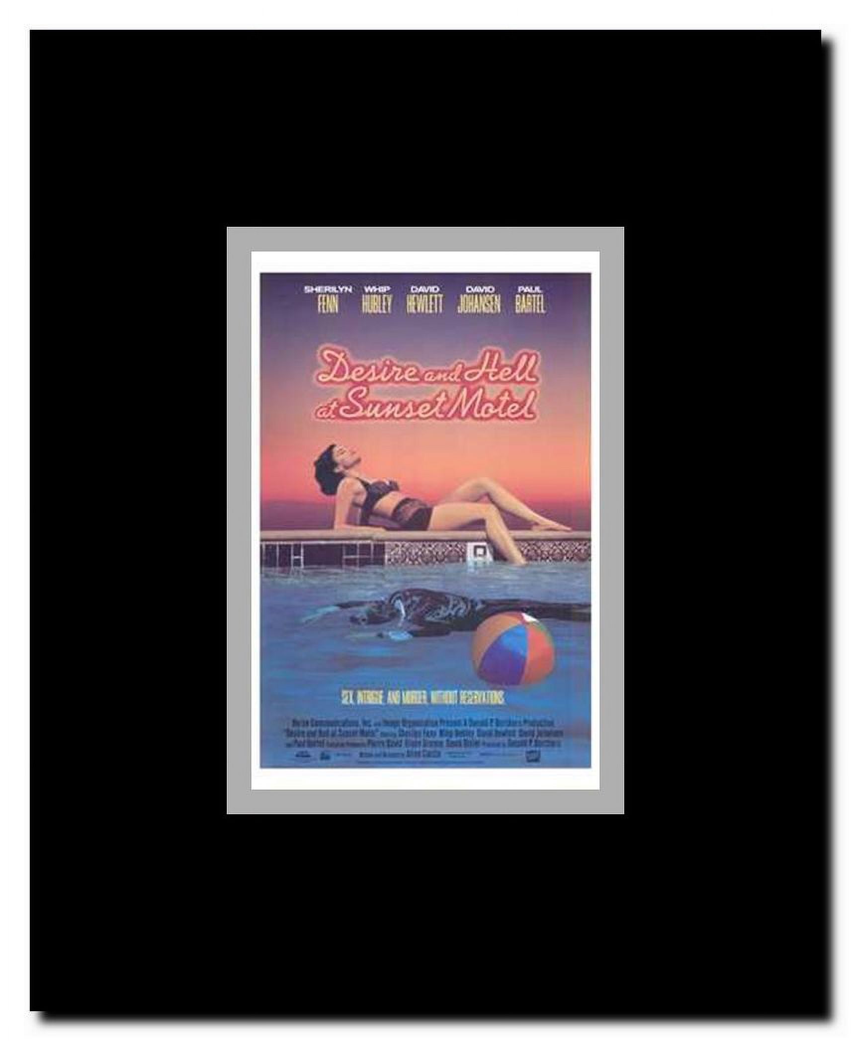 Desire and Hell At Sunset Motel Framed Movie Poster
