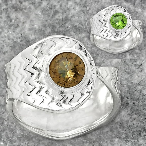 Desiregem Adjustable - Zandrite Color Change 925 Silver Adult Women Ring s.6.5 Jewelry SDR152451