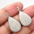 thumbnail image 1 of Desiregem Natural White Scolecite 925 Sterling Silver Adult Women Earrings Jewelry SDE52021 E-1001, 1 of 5