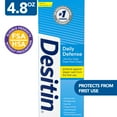 thumbnail image 1 of Desitin Daily Defense Baby Diaper Rash Cream, Butt Paste with Zinc Oxide, 4.8 oz, 1 of 11