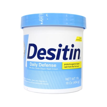 Desitin Diaper Rash Cream Rapid Relief, 16-Ounce Jar