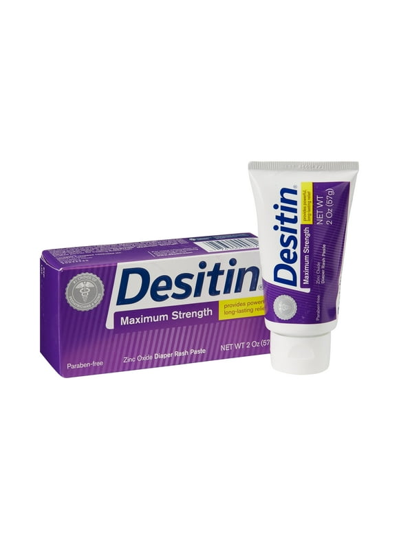 Desitin Diaper Rash Treatment 2 oz. Tube Zinc Oxide 10074300000708, 36 Ct