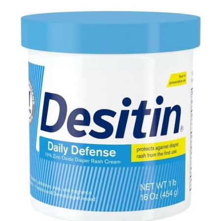 Desitin Rapid Relief Diaper Rash Treatment 16 Ounce Jar Unscented Ointment, 10074300495160 - SOLD BY: PACK OF ONE