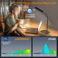 thumbnail image 1 of Desk Lamp, 800LM LED for Home Office, Eye-Caring Light, 50 Lighting Modes, Touch Control Gooseneck Lamp, 1 of 8