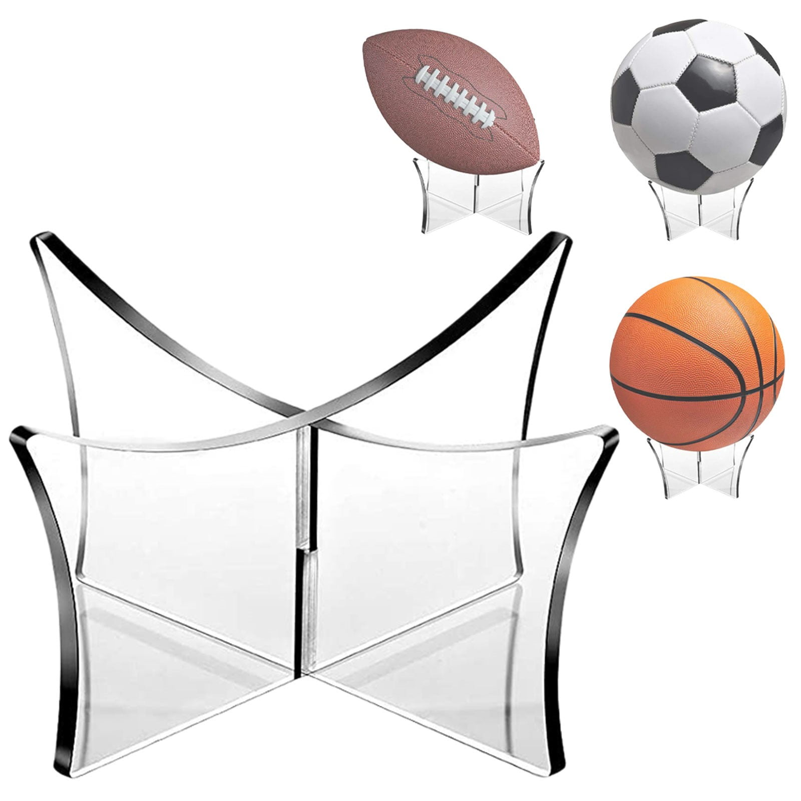 Desk Accessories Clearance! Acrylic Holders Basketball Stands Soccer ...