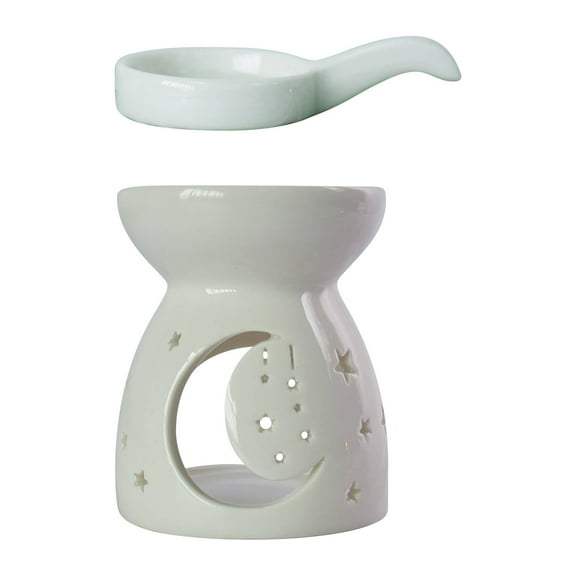 Desk Accessories Clearance! Ceramic Tea Light Candle Holder Oil Burner Wax Melt Burner Incense Aroma Diffuser Home Decor