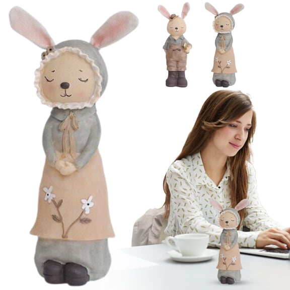 Desk Accessories Clearance! Couple Desktop Ornaments Made of Quality Materials for Home Decorations in Grocery Items Adding A of Love and Cuteness To Different 1 Ornament