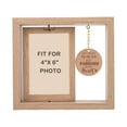 thumbnail image 1 of Desk Accessories Clearance! Dog Memorial Gifts For Loss Of Dog Rotating Wooden Picture Frame For 4X6 Photo Pet Memorial Gifts For Dog Cat Dog Loss Remembrance Gift, 1 of 8