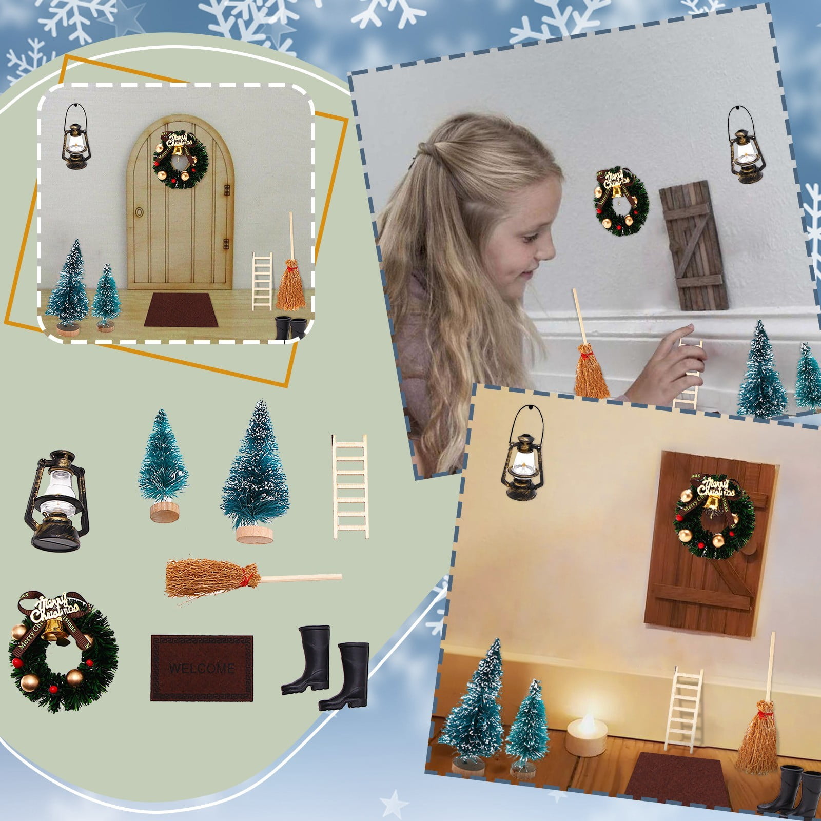 Desk Accessories,Desk Decor for Men,Decoration 9PCS Game Toy Mini Resin